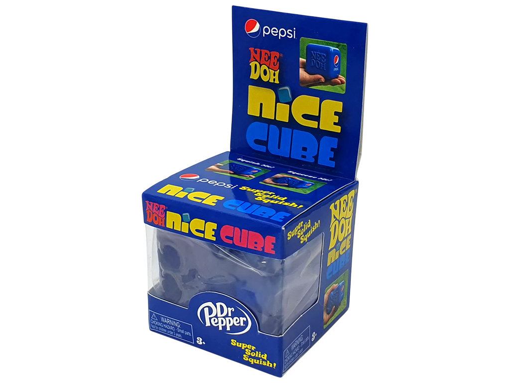 Игрушка-антистресс сквиш NeeDoh Nice Cube, мягкий кубик, 5×5×5 см (цена за 1шт)