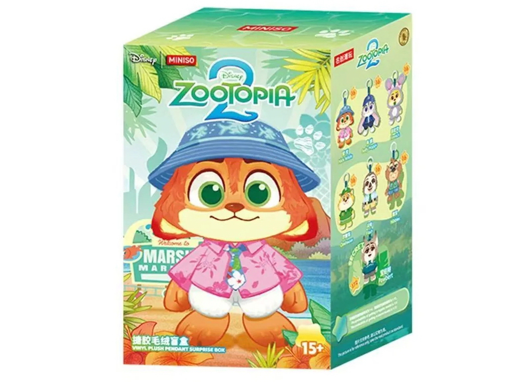 Игрушка-сюрприз брелок Zootopia с ушками, коллекционная фигурка, микс видов (цена за 1шт)