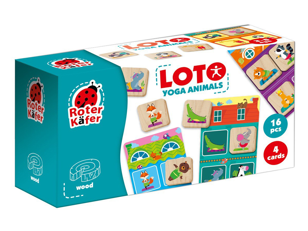 Educational game Lotto Yoga Animals RW4012