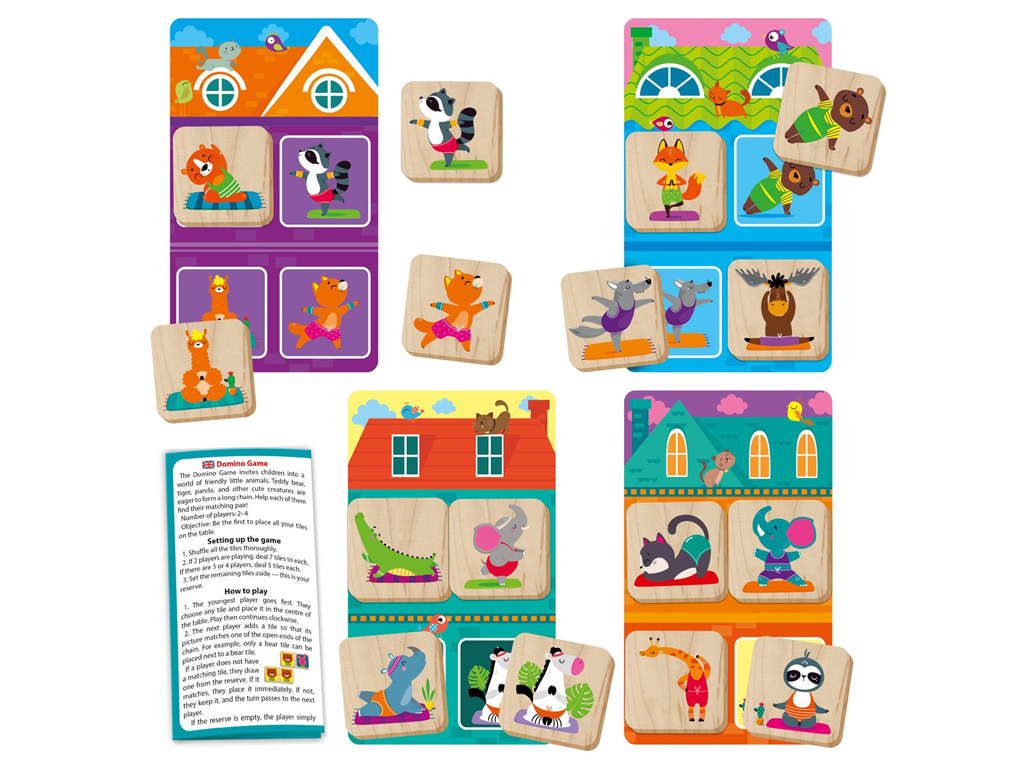Educational game Lotto Yoga Animals RW4012