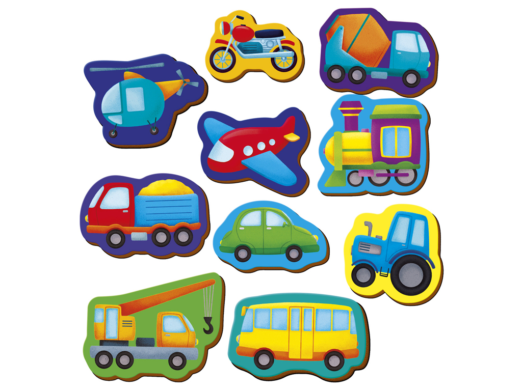 Набір магнітів Транспорт, Vladi Toys