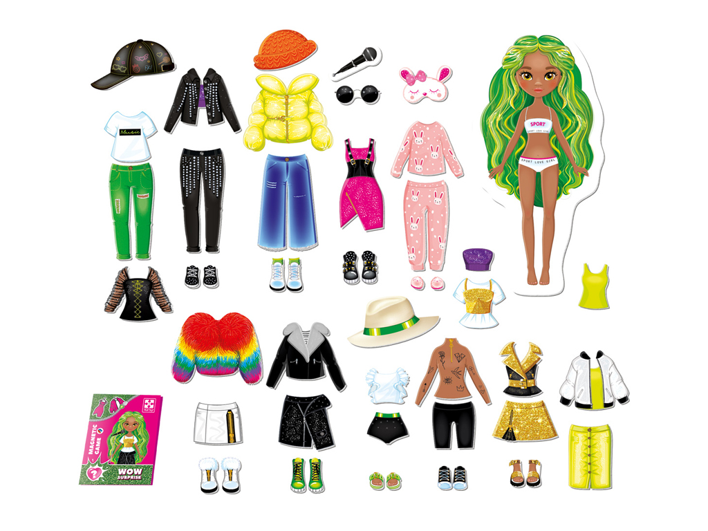 Магнітна гра‑одягайка WOW Surprise Singer, Vladi Toys VT3210-13