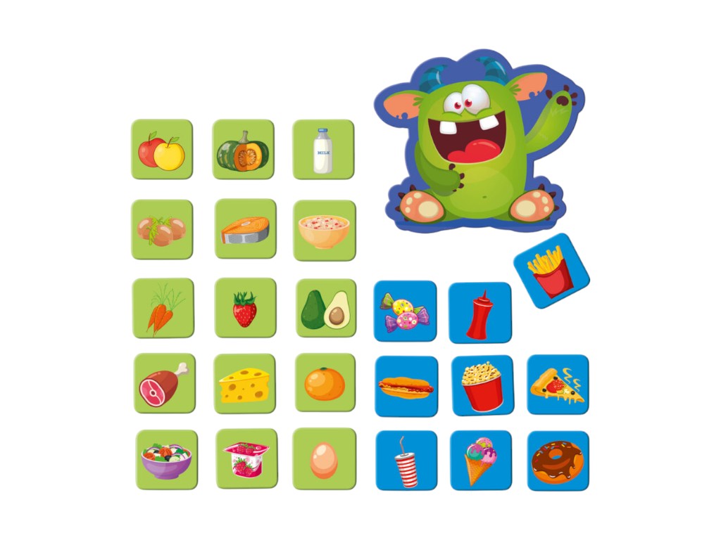 Магнітна гра Смачне чи корисне, Vladi Toys VT5900-06
