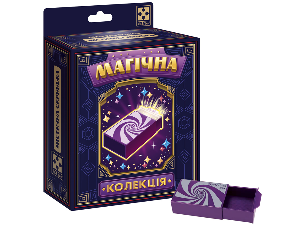 Набор для фокуса, Магическая коллекция, Мистический ящик, Vladi Toys VT6012-10