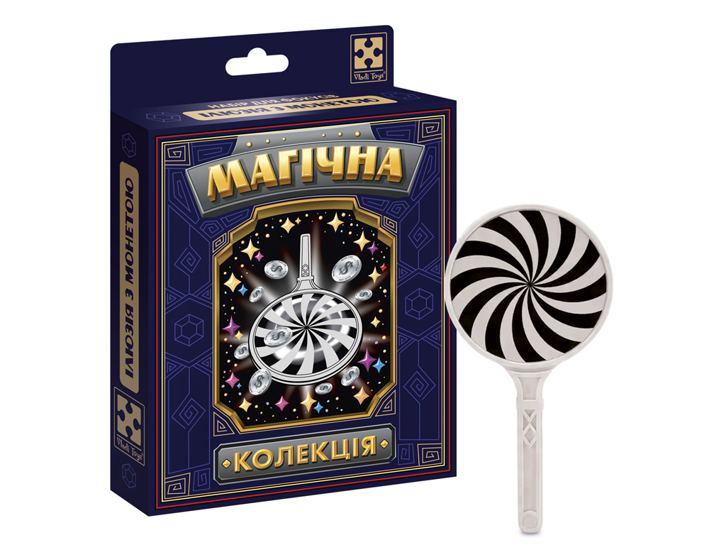 Набор для фокуса, Магическая коллекция, Иллюзия с монетой, Vladi Toys VT6012-12