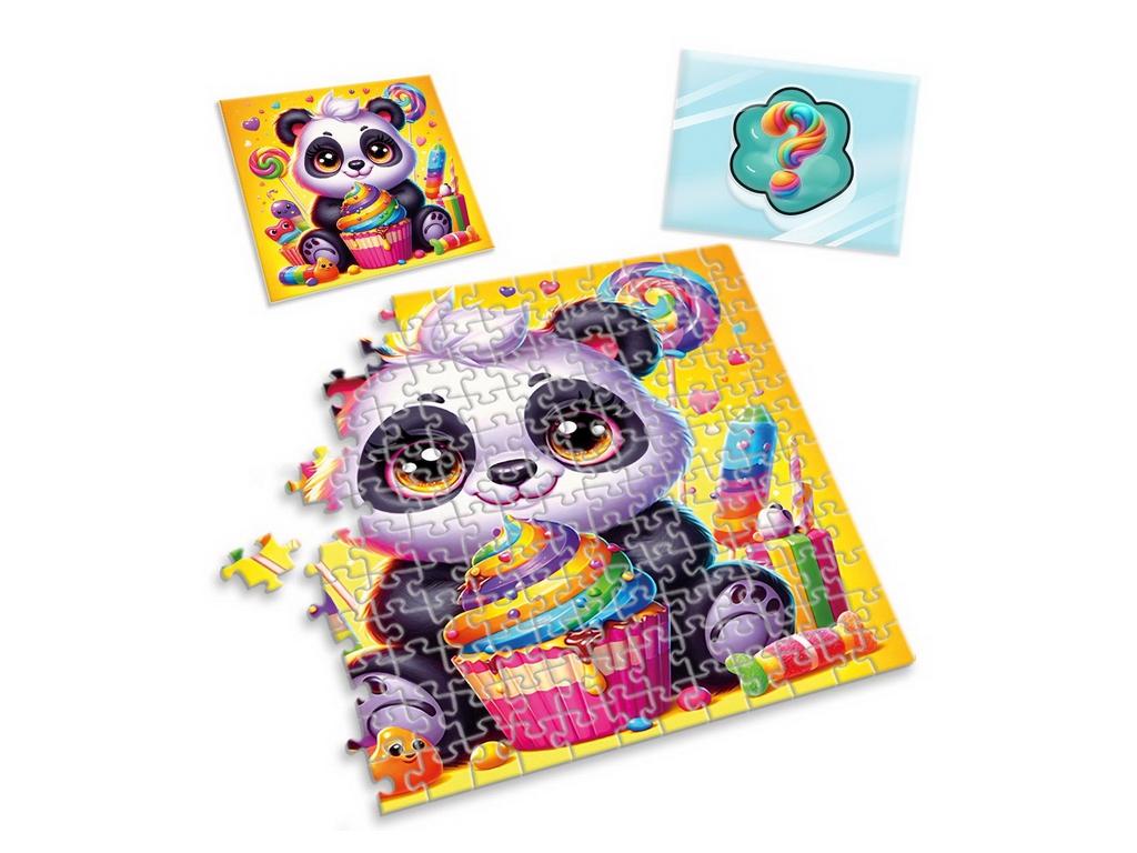 Розвиваюча гра пазли та сквіш-сюрприз Панда, Vladi Toys VT8030-08