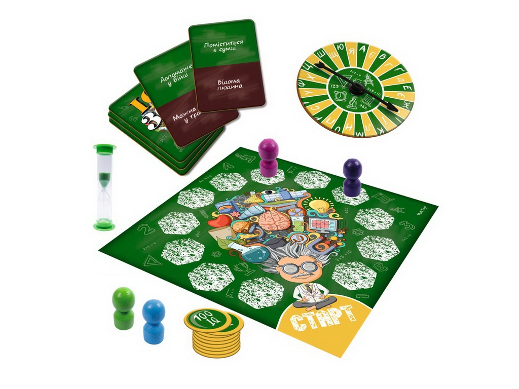 Игра настольная логическая IQ300, 2-4 игрока, выполняет задания с карт, Vladi Toys