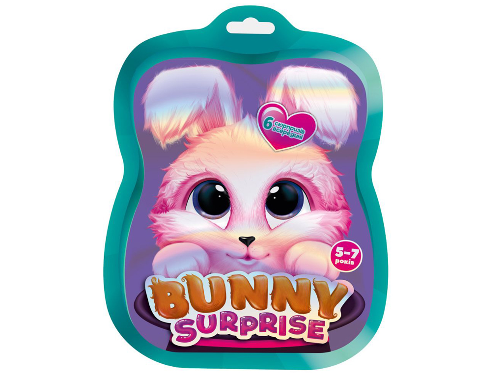 Набор для творчества с сюрпризами Bunny surprise, Фиолетовый, Vladi Toys VT8080-13