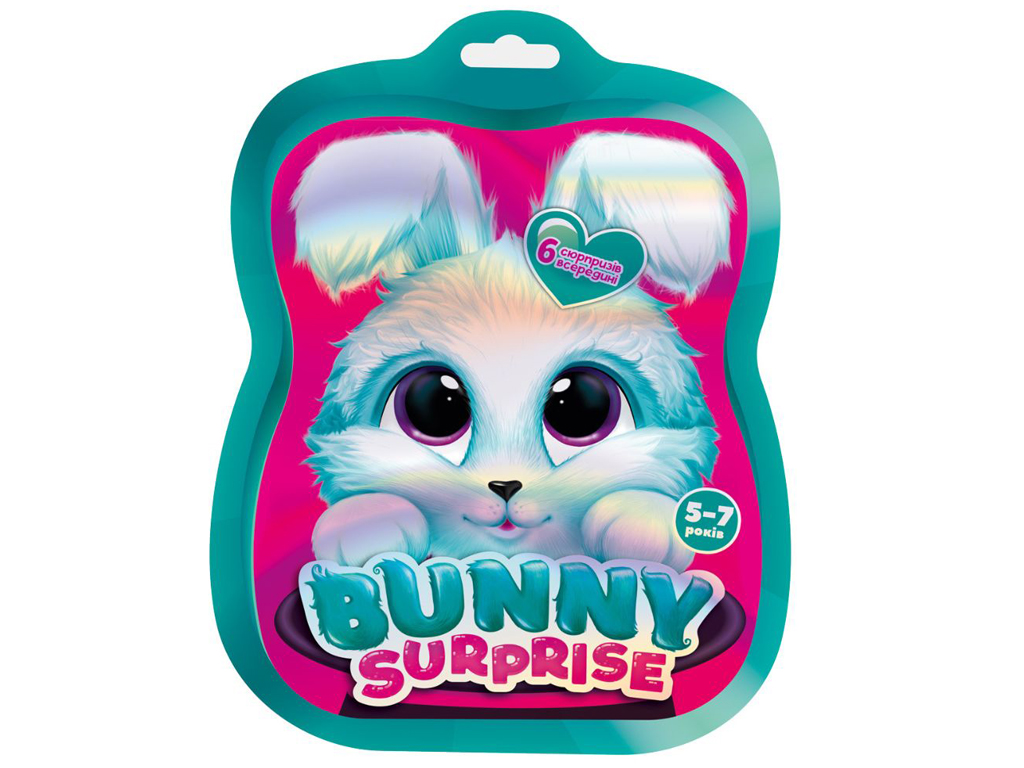 Набор для творчества с сюрпризами Bunny surprise, Розовый, Vladi Toys VT8080-14