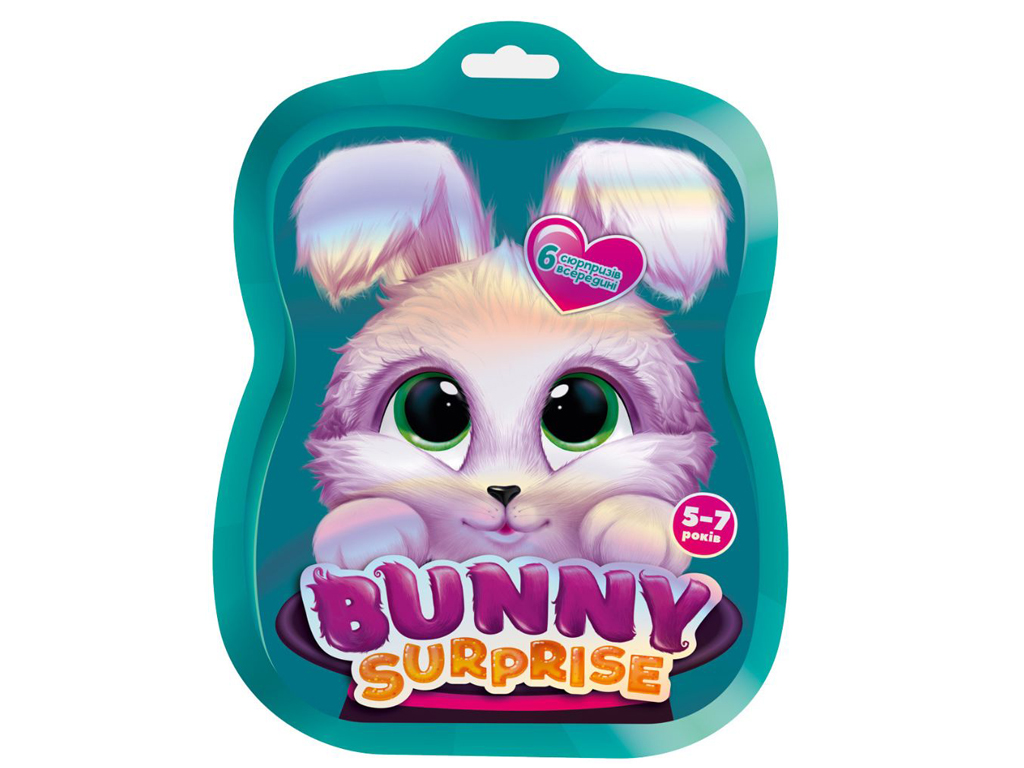 Набір для творчості з сюрпризами Bunny surprise, Смарагдовий, Vladi Toys VT8080-15