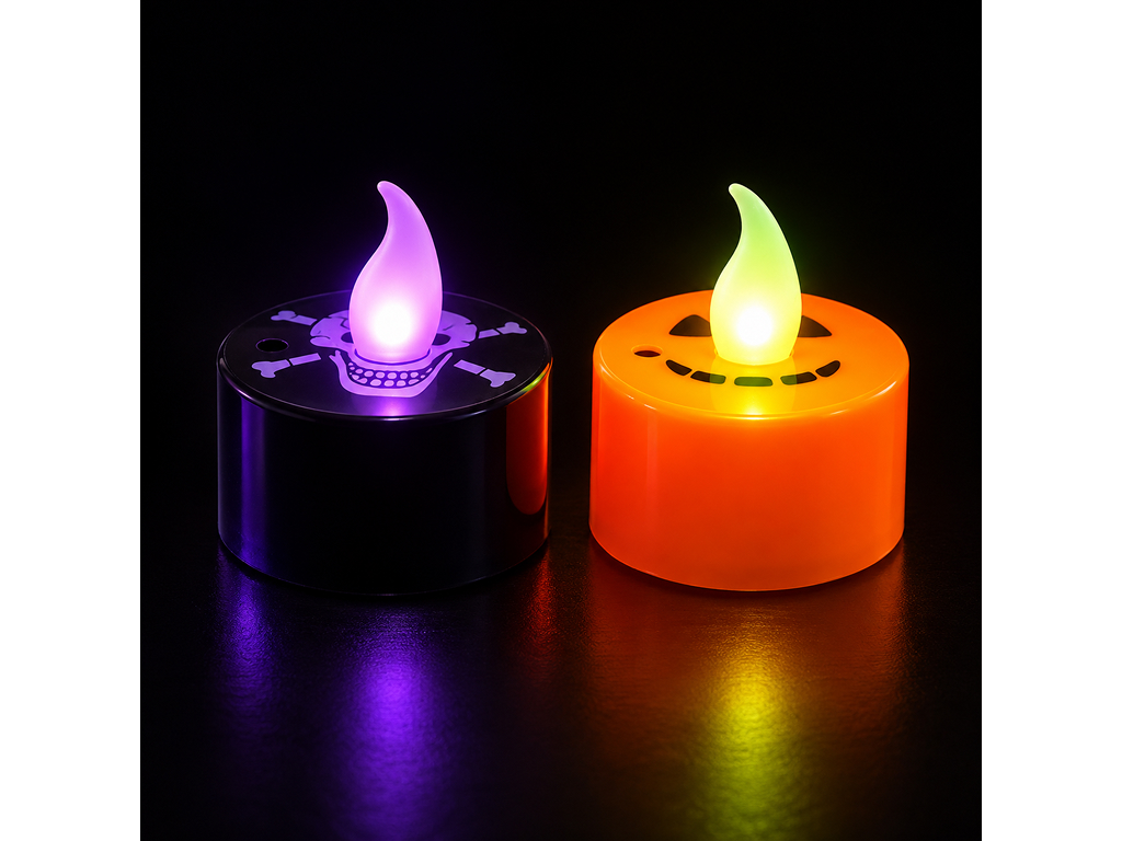 Декоративні LED-свічки для Хелловіну, 2 шт