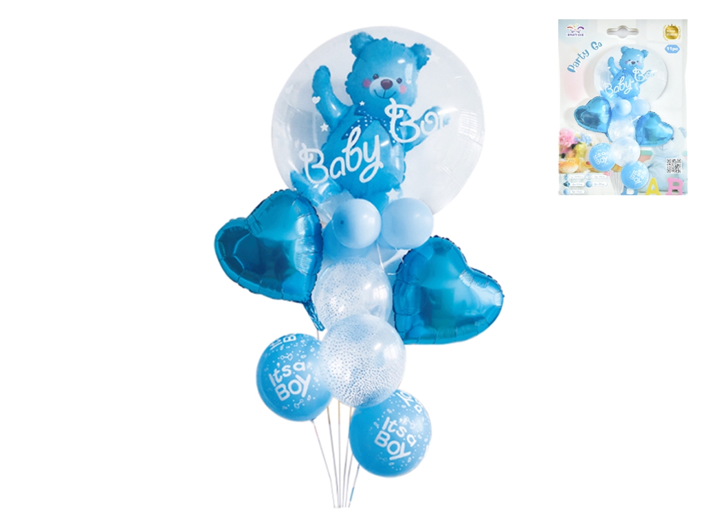 Набор воздушных шаров Blue Bear, 11шт