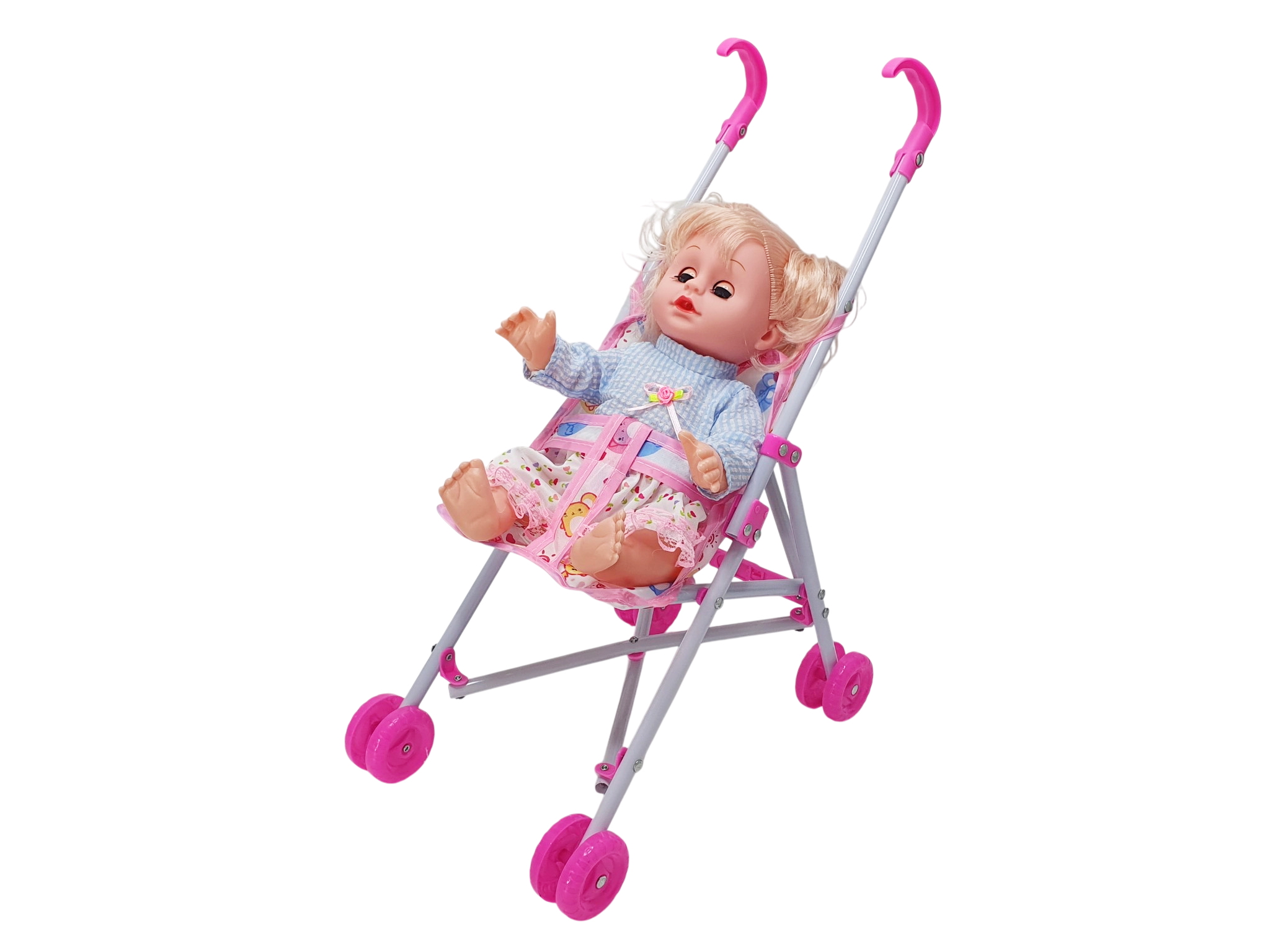 Кукла с коляской Baby Doll, 30 см, 2 вида