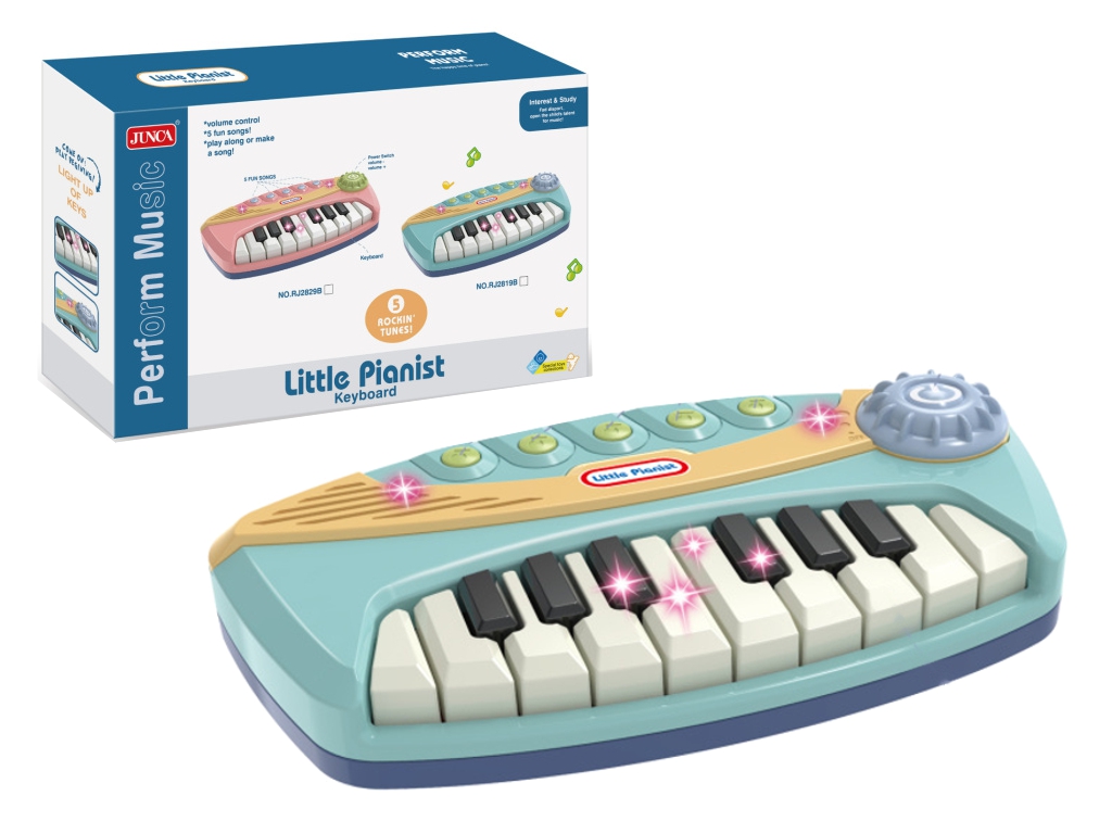 Орган іграшковий Little Pianist 33 см, світиться та музичний, 2 види (ціна за 1шт)