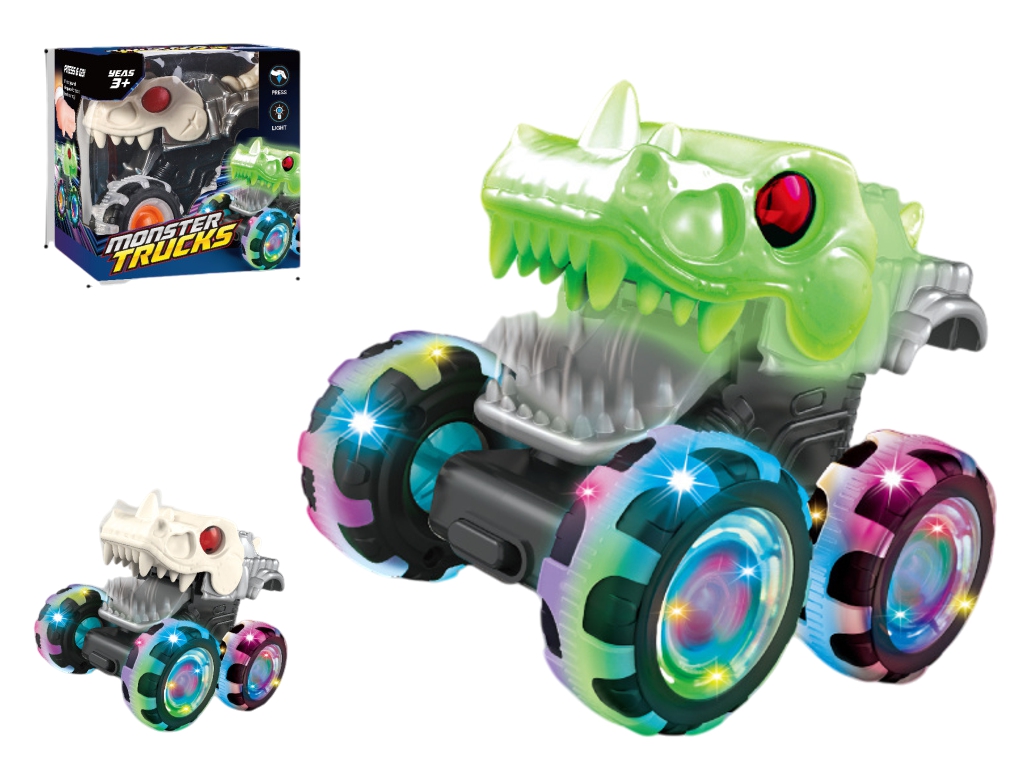 Машинка монстр-трак з підсвіткою Monster Trucks, 11,5 см, світиться та рухається, 2 вида