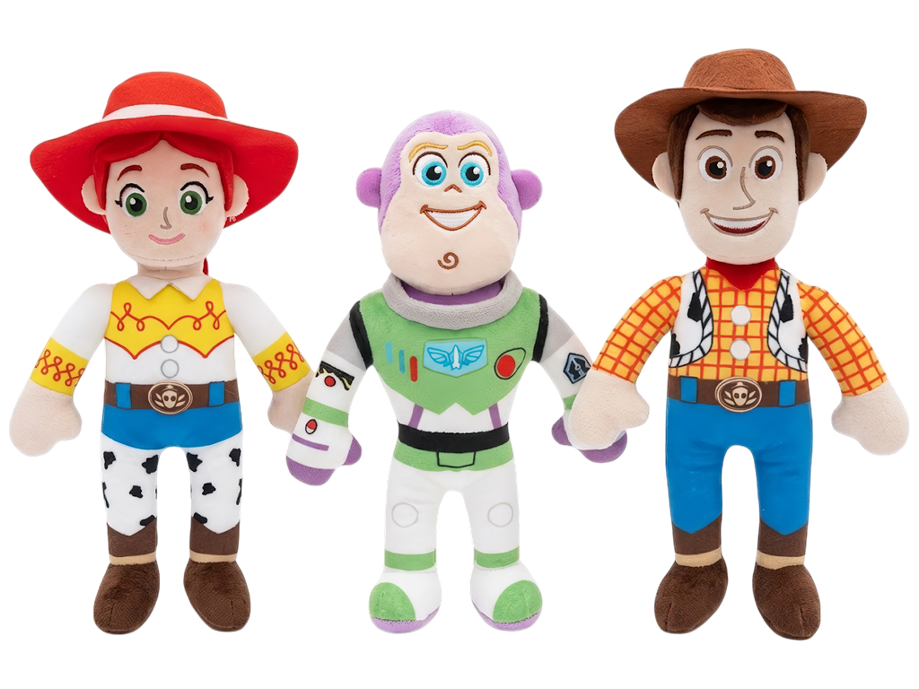 Мягкая игрушка-подвеска Toy Story, 12 см, 3 вида, цена за 1шт)