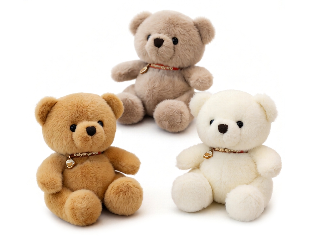 Мягкая игрушка мишка Sitting Bear 20 см, 3 вида (цена за 1шт)