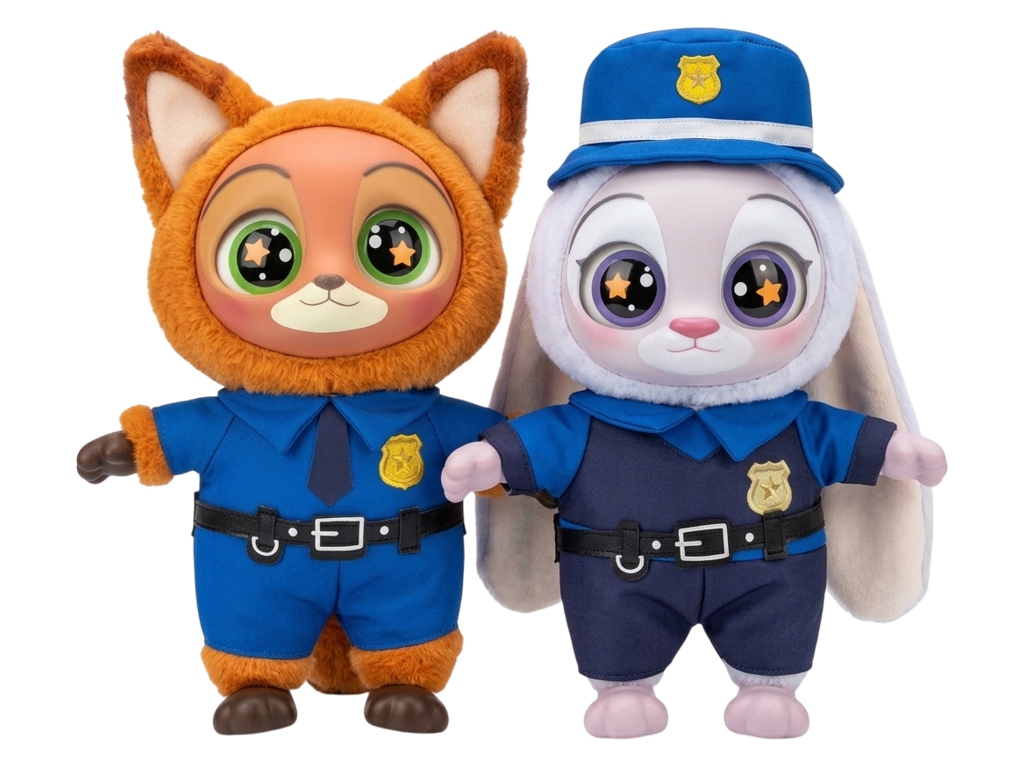 Мягкая игрушка Ник и Джуди, 33 см