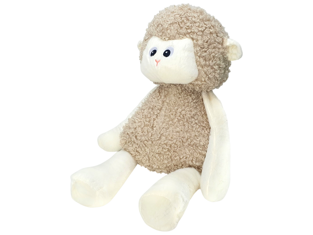 Мягкая игрушка Овечка Time Sheep, плюшевая, 55 см, 3 дизайна (цена за 1шт)