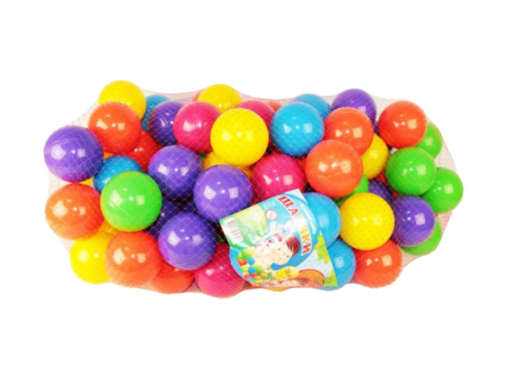 Набір кульок Середніх 100 шт. діаметр 7 см. M.Toys 17102
