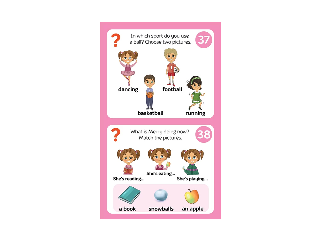 Книга-блокнот "Играшки. English в картинках, 6+", Zirka