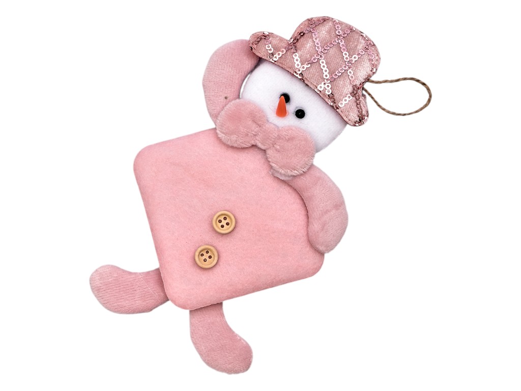 Фигурка-подвеска новогодняя Santa&amp;Co 20см M48024