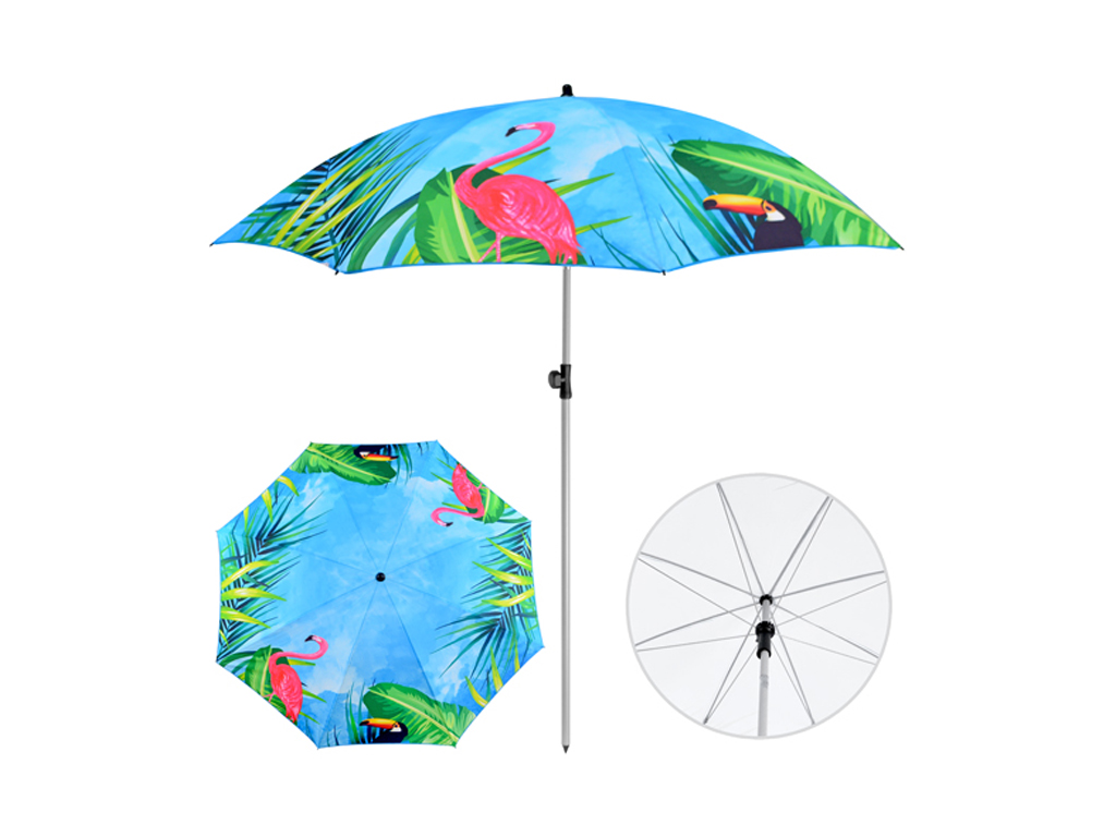 Зонтик пляжный Flamingo d2м с наклоном