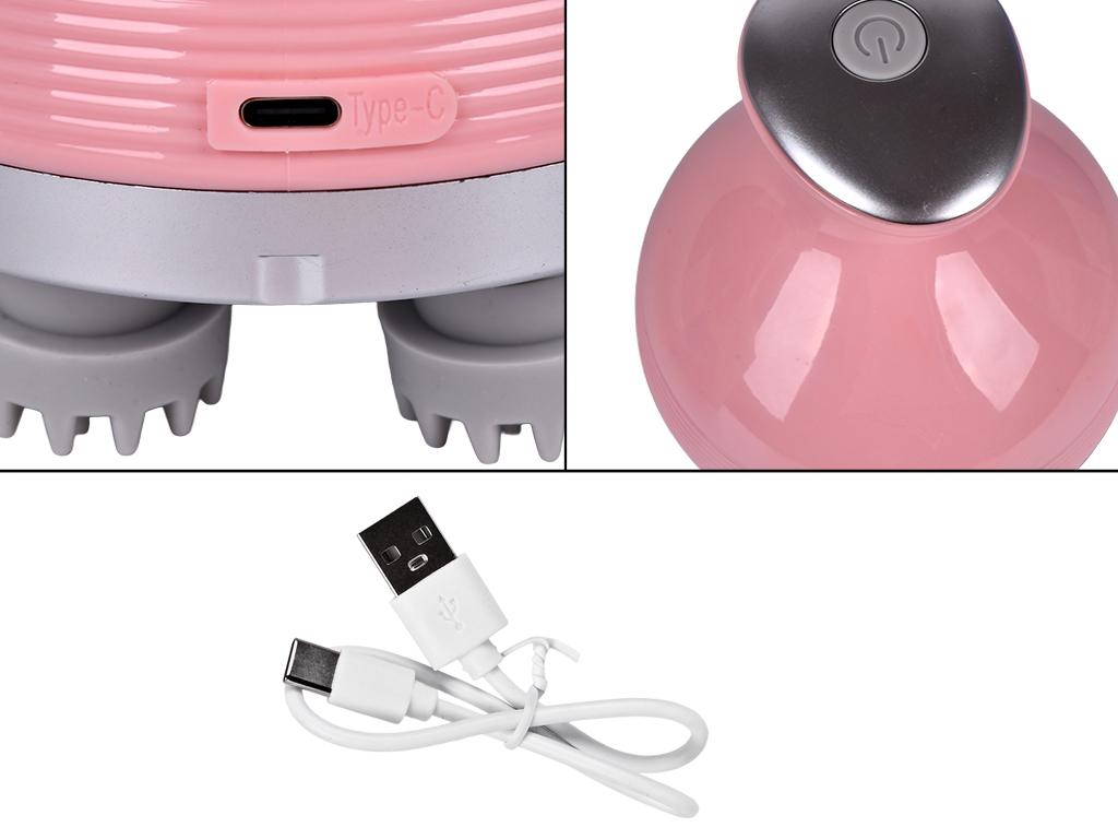 Массажер для головы USB 12×12×15 см, R100178