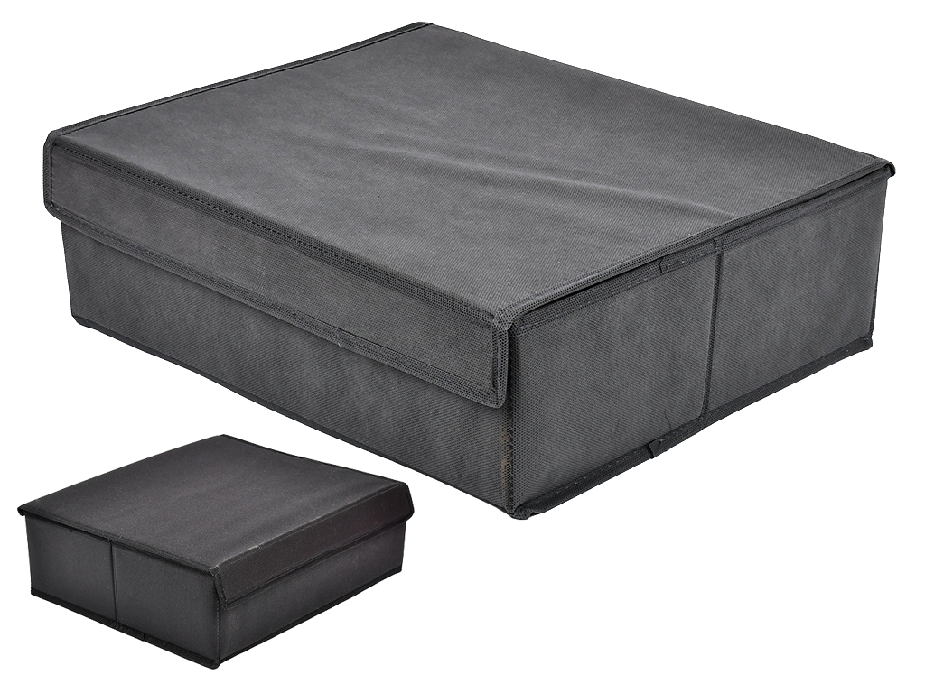 Коробка для хранения вещей Grey R100980, 40х33х12см