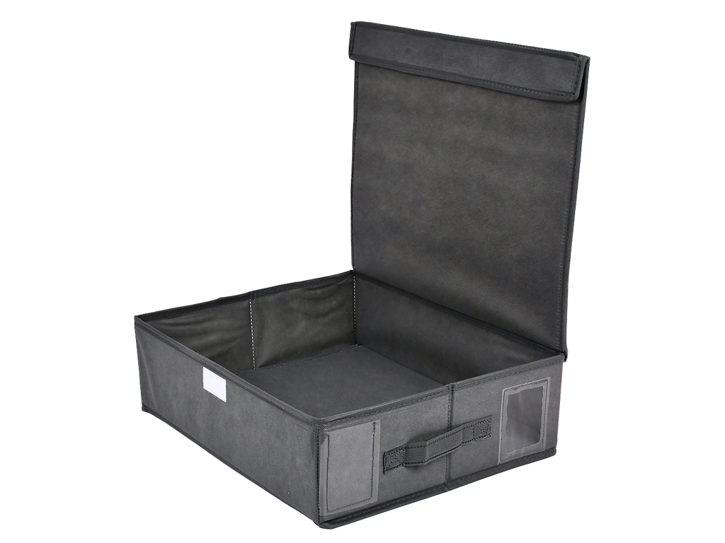 Коробка для хранения вещей Grey R100980, 40х33х12см