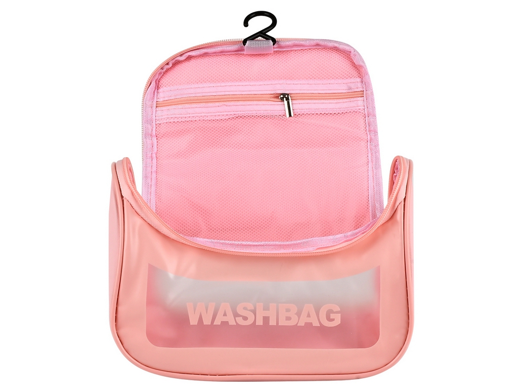Косметичка дорожная Washbag, 22×14×14 см, ПВХ, R32844, 4 вида