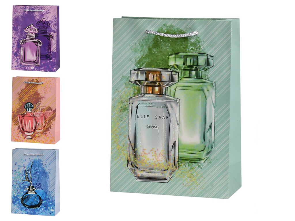 Пакет подарунковий паперовий S Perfume 17х24х8см