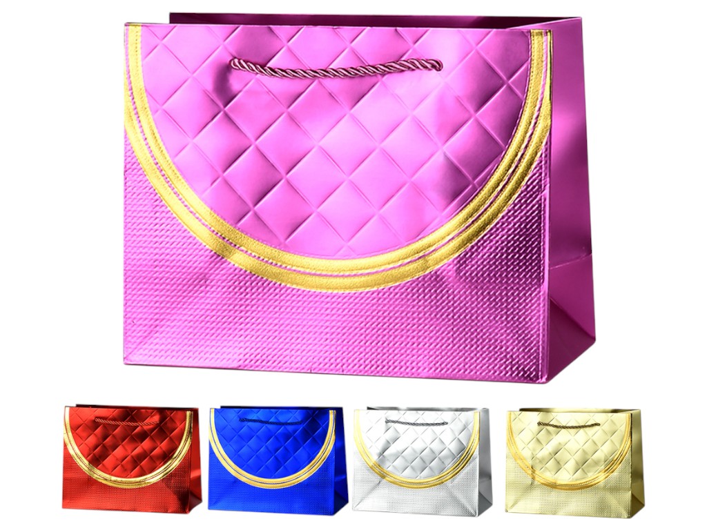 Пакет подарочный бумажный S "Chic" 23х18х10см, R33149-S