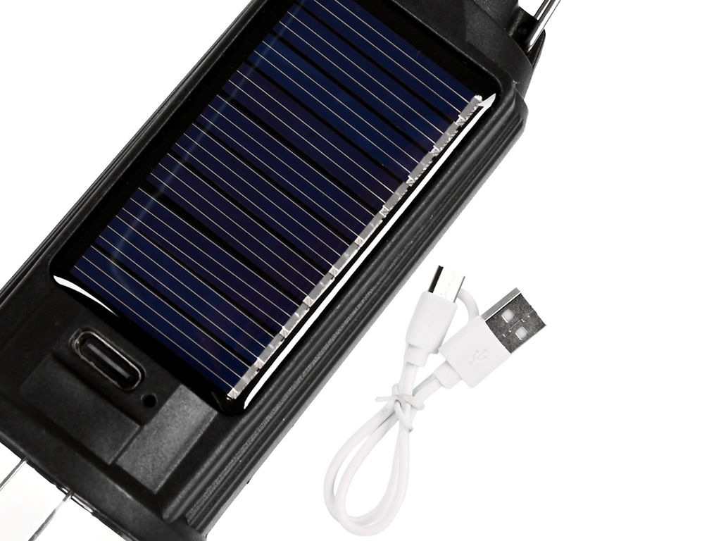 Лампочка LED с аккумулятором USB солнечная панель 5W 400mAh, R33680