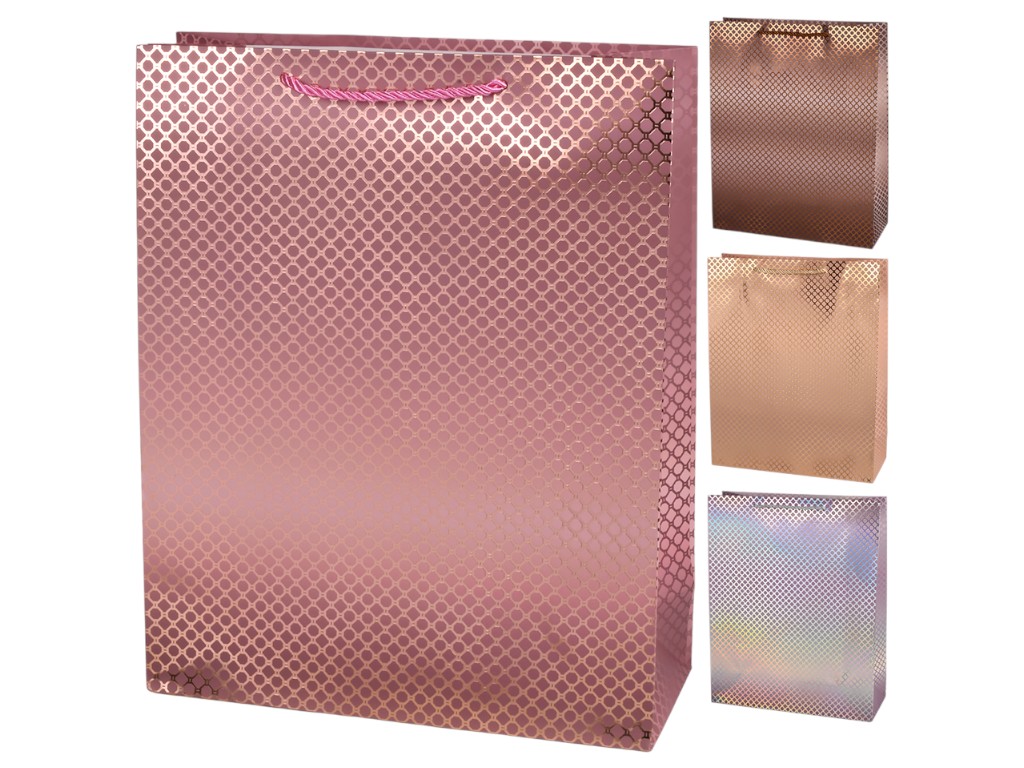 Пакет подарочный бумажный M "Shine" 26х32х10см, R34495-M
