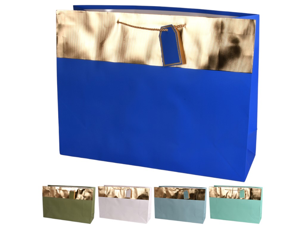 Пакет подарочный бумажный S "Style" 23*17.7*10см, R34584-S