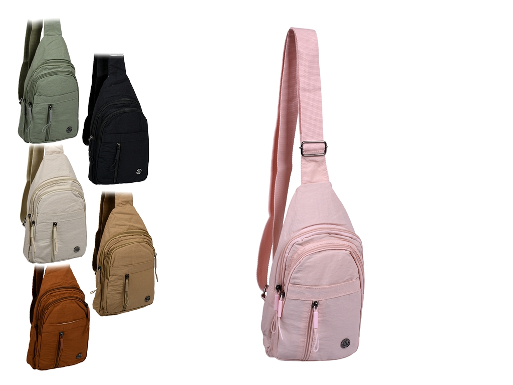 Сумка через плечо, 30×17×8 см, нейлон, R36993, 6 цветов