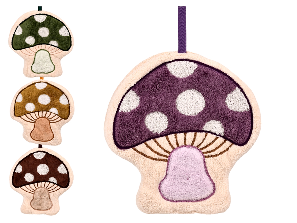Полотенце-прихватка для рук Mushroom, 22х22см, микс видов
