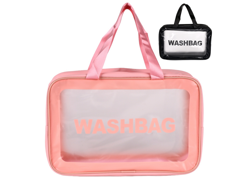 Косметичка дорожная Washbag, набор 3 шт (20×12×7 см/22×14×6.5 см/30×21×10.5 см), полиуретан