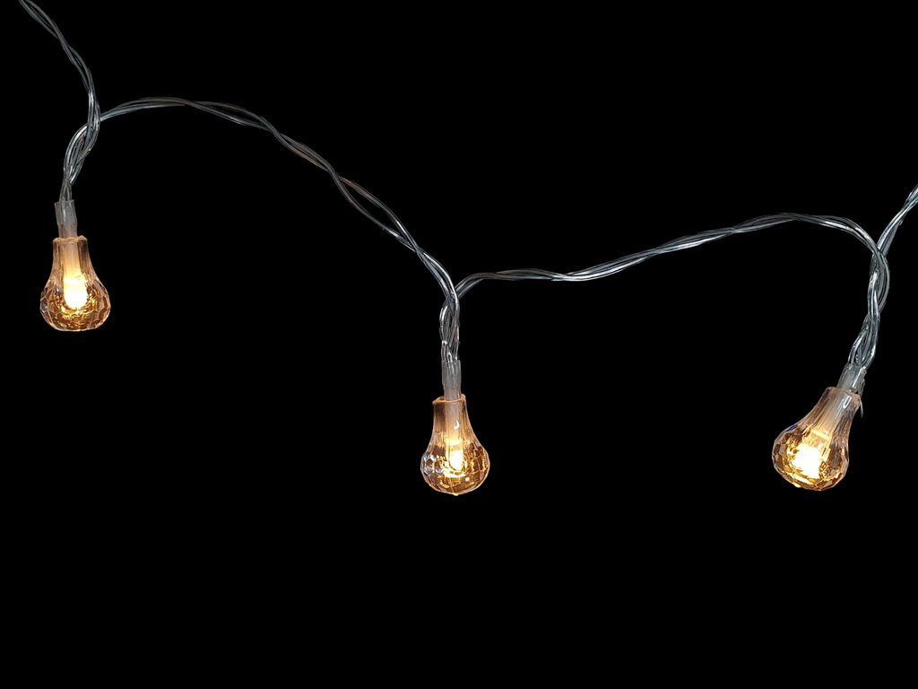 Гирлянда светодиодная Bubble 3м желтая 20led, 2AA, R96094-Y