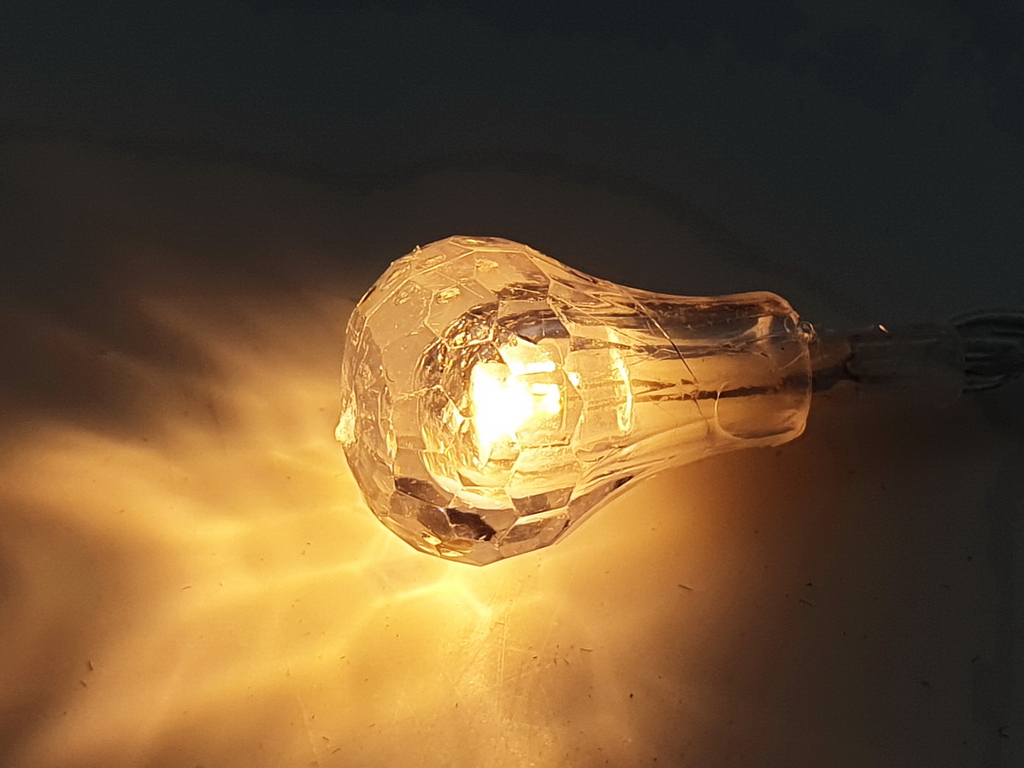Гирлянда светодиодная Bubble 3м желтая 20led, 2AA, R96094-Y