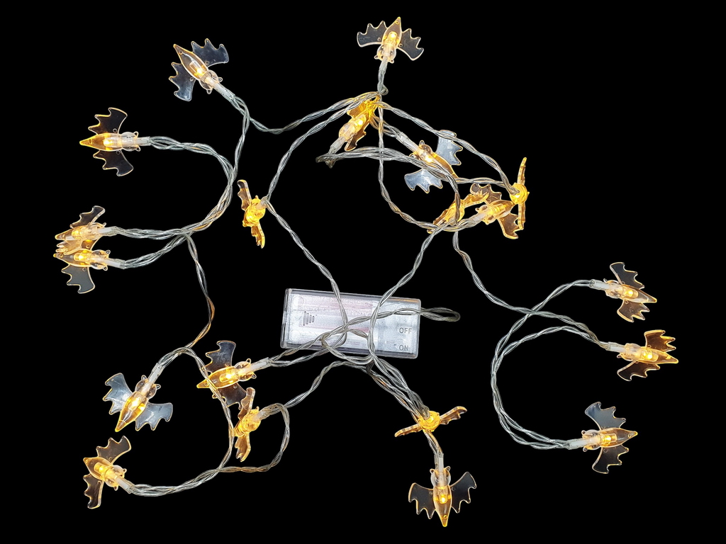 Гірлянда світлодіодна Bat 3м жовта 20led, 2AA, R96113