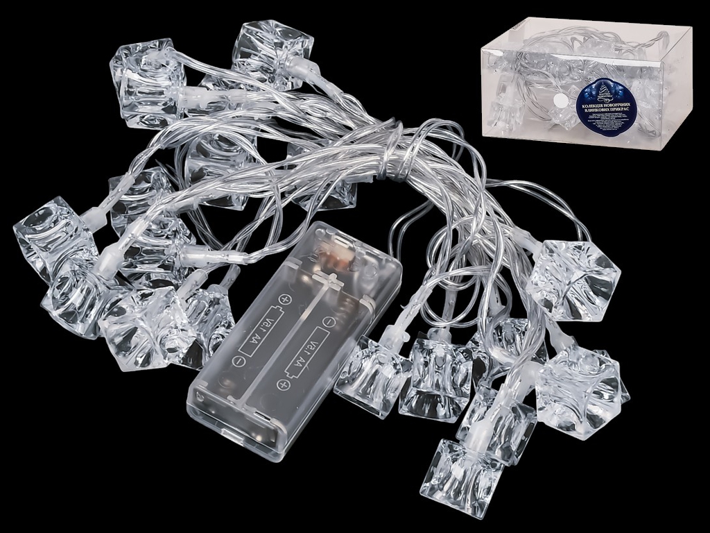 Гирлянда светодиодная Ice 3м желтая 20led, 2AA, R96124-Y