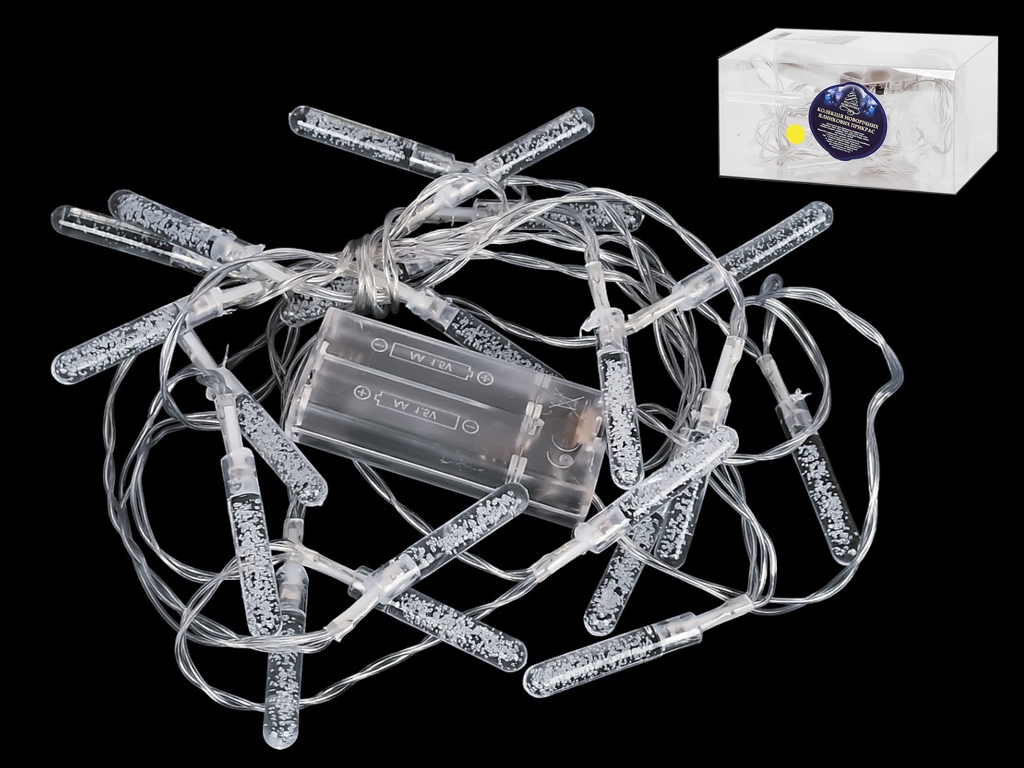 Гірлянда світлодіодна Firefly 3м кольорова 20led, 2AA, R96130-C