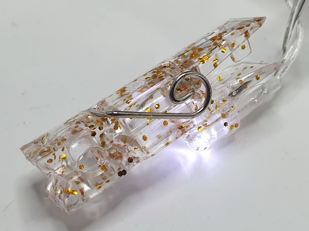 Гірлянда світлодіодна Прищіпки 3м біла 20led, 2AA, R96133-W