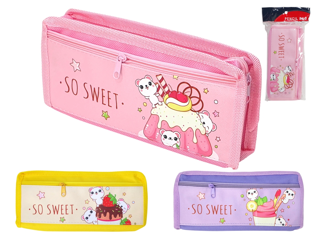 Пенал So sweet 21х9х3,5см