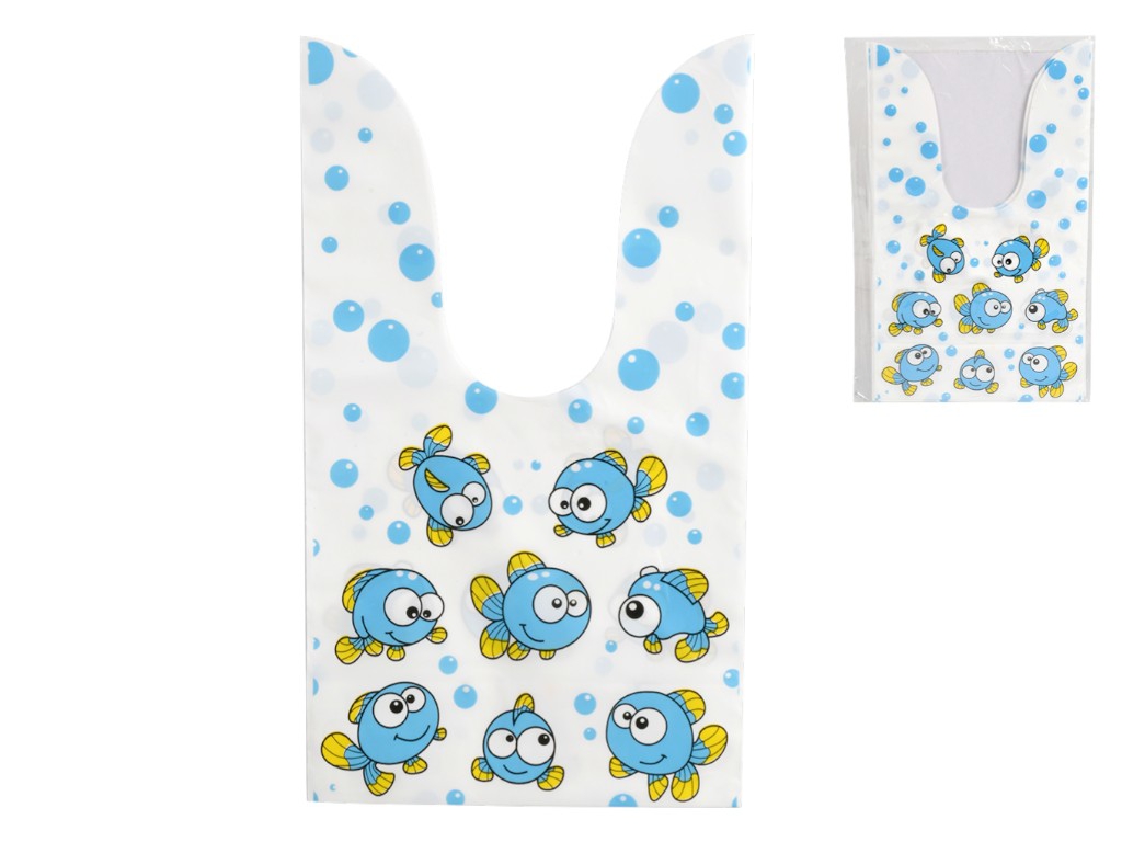 Пакет подарунковий Fishes 14×23 см, 10 шт в уп, R98234-M