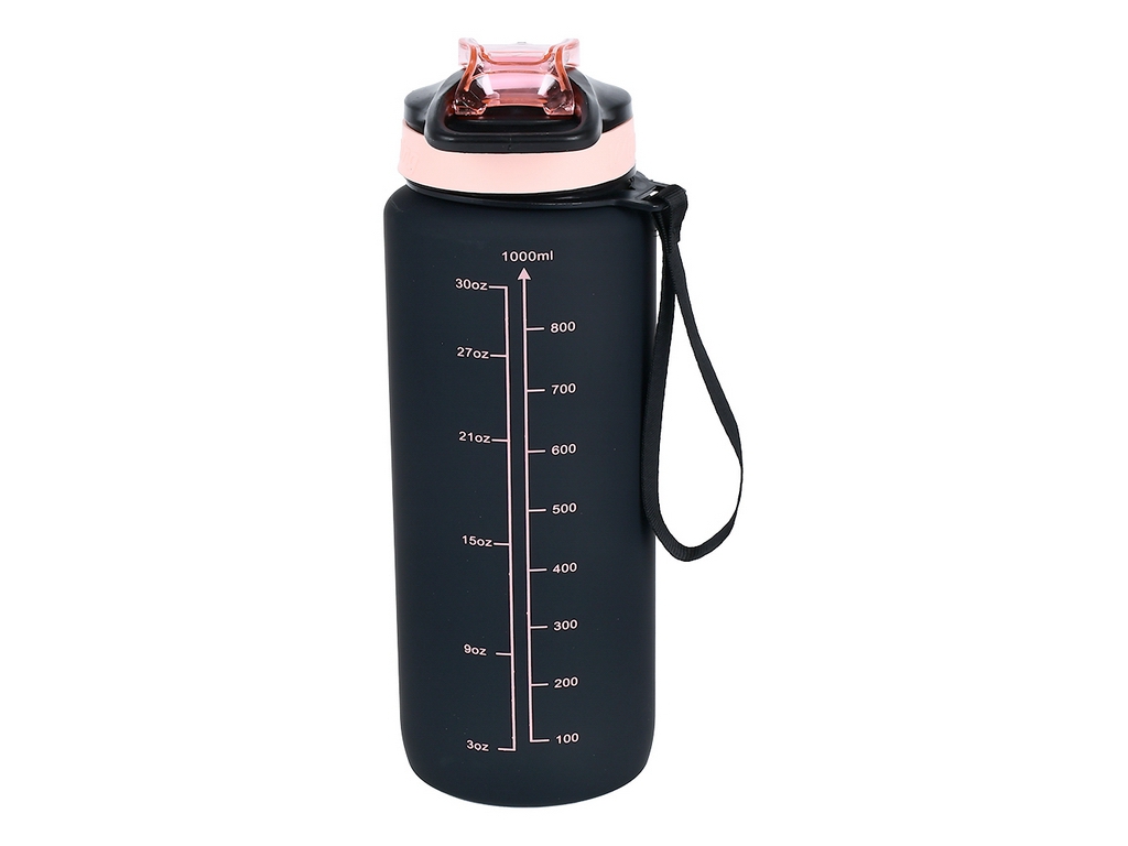 Бутылка-поилка Sport, 1 л, пластик, R99279, 4 цвета