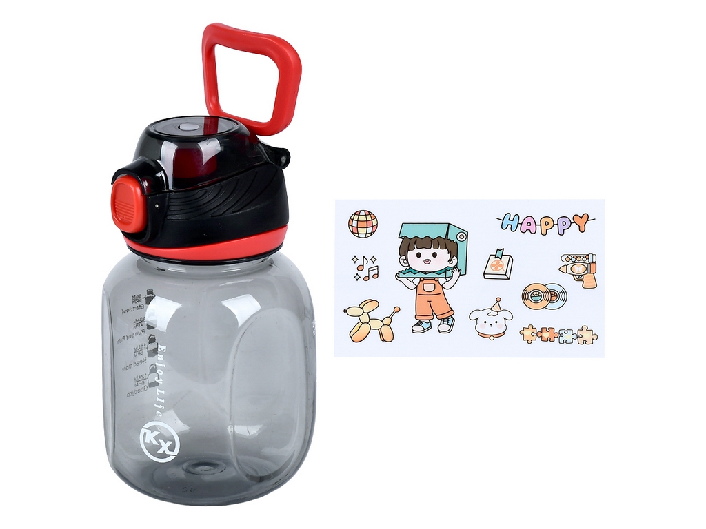 Бутылка-поилка Sport, 700 мл, пластик, R99474, 3 цвета