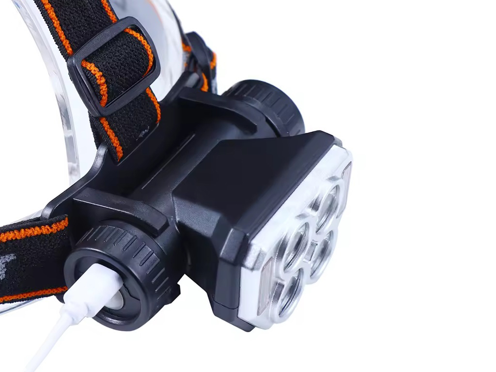 Фонарик налобный светодиодный аккумулятор 1200mah
